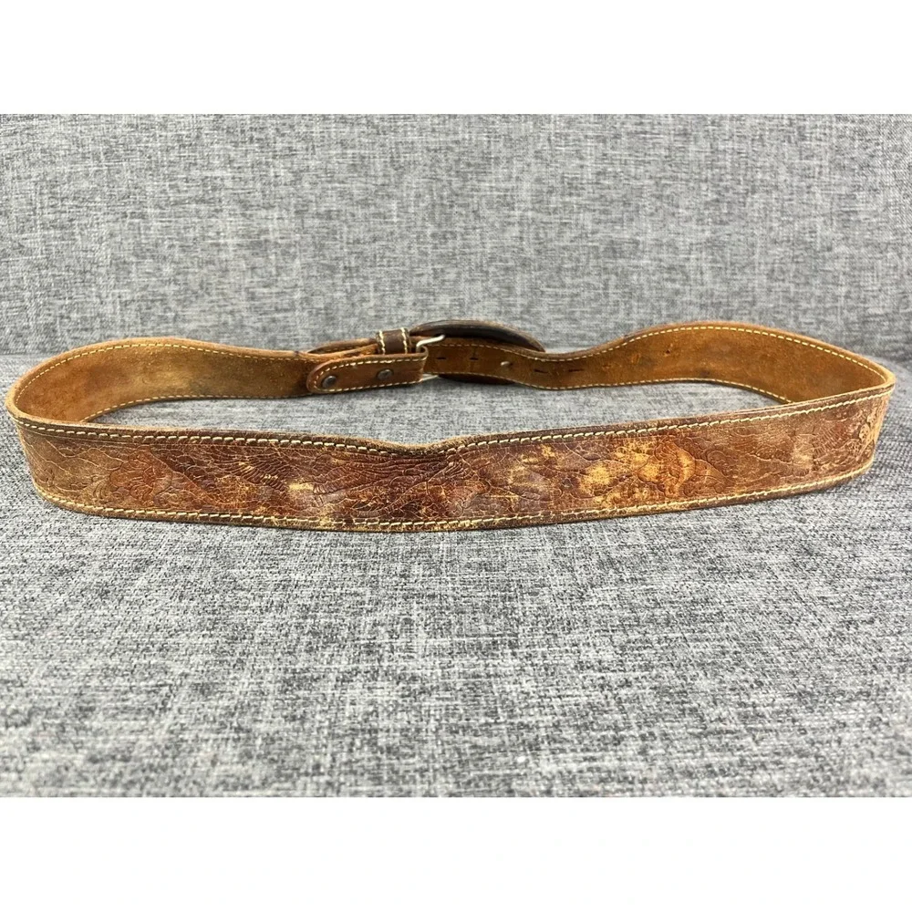 Vintage brown leather